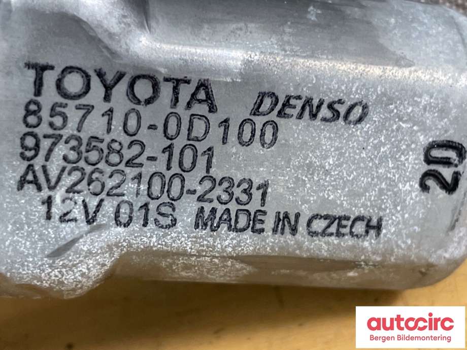 Ruteheis til Toyota Yaris 2014-2020 (Type III, Fase 2)  (TOYOTA|85710-0D100|)