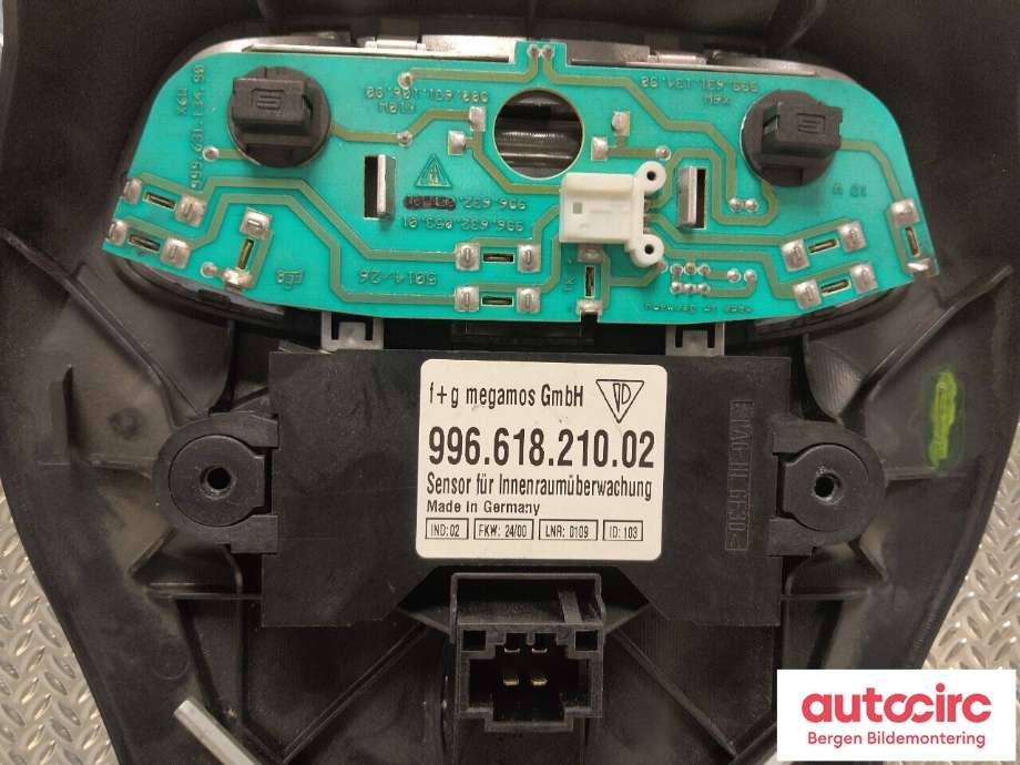 Tak konsoll til Porsche 911 1998-2005 (996) (996) (PORSCHE|996 632 151 00|996 632 053 01|996 632 053 10)