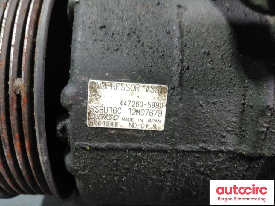 Aircondition kompressor til Mercedes E-Klasse 2009-2013 (Fase 1) (W212) (W212) (MERCEDES|A0032308711|)
