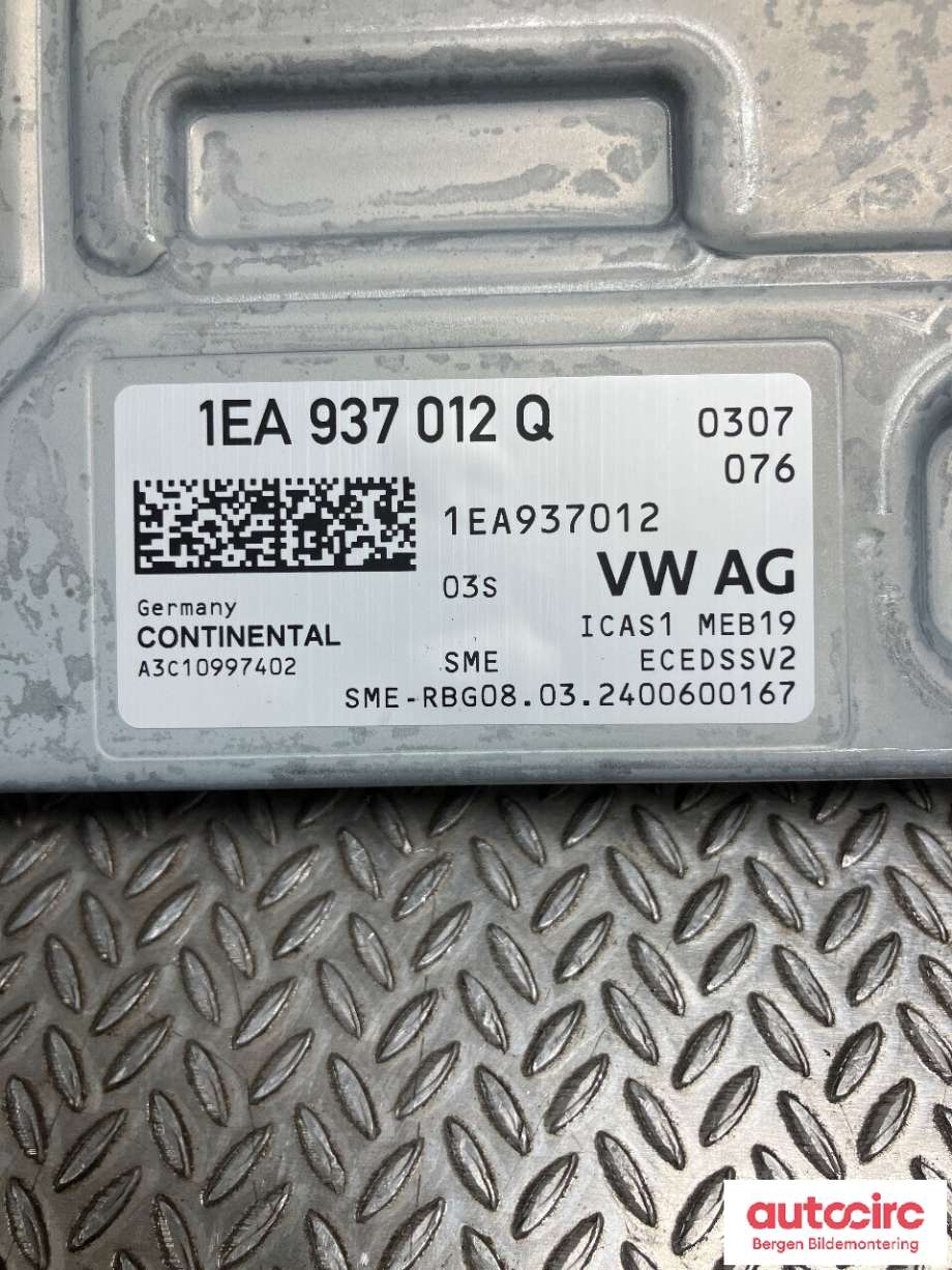 Diverse deler til VW ID.3 2020-->> (VOLKSWAGEN|1EA 937 012 Q|)