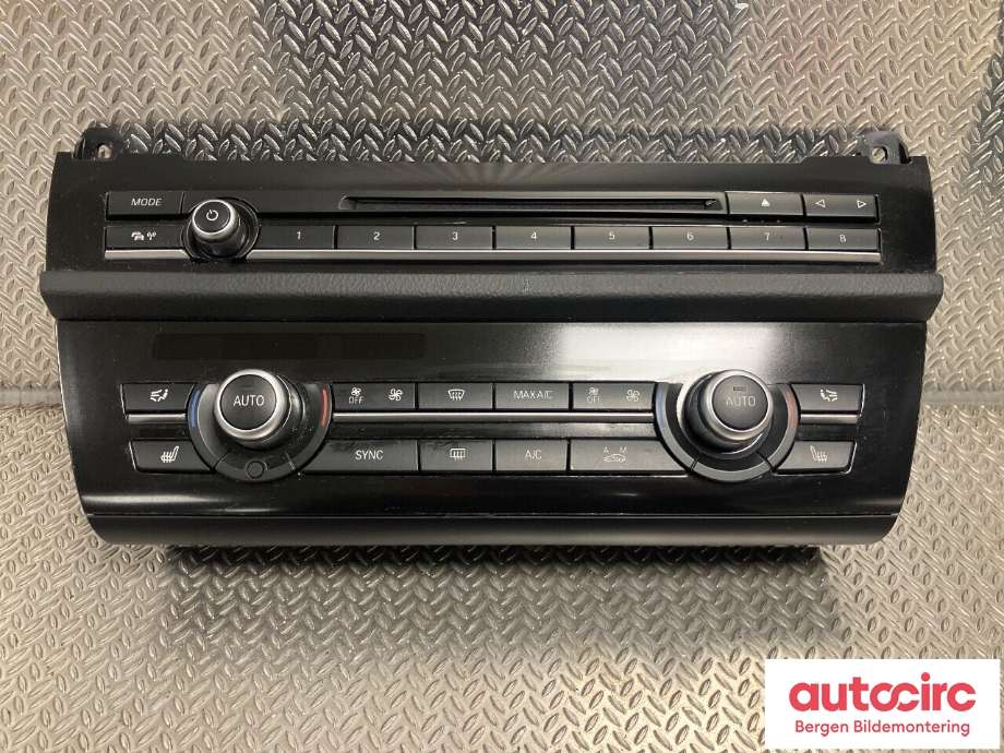 Varmeapparat betjening til BMW 5-Serie 2010-2017 (F10/F11) (F10/F11) (BMW|61 31 9 328 425||9352761)