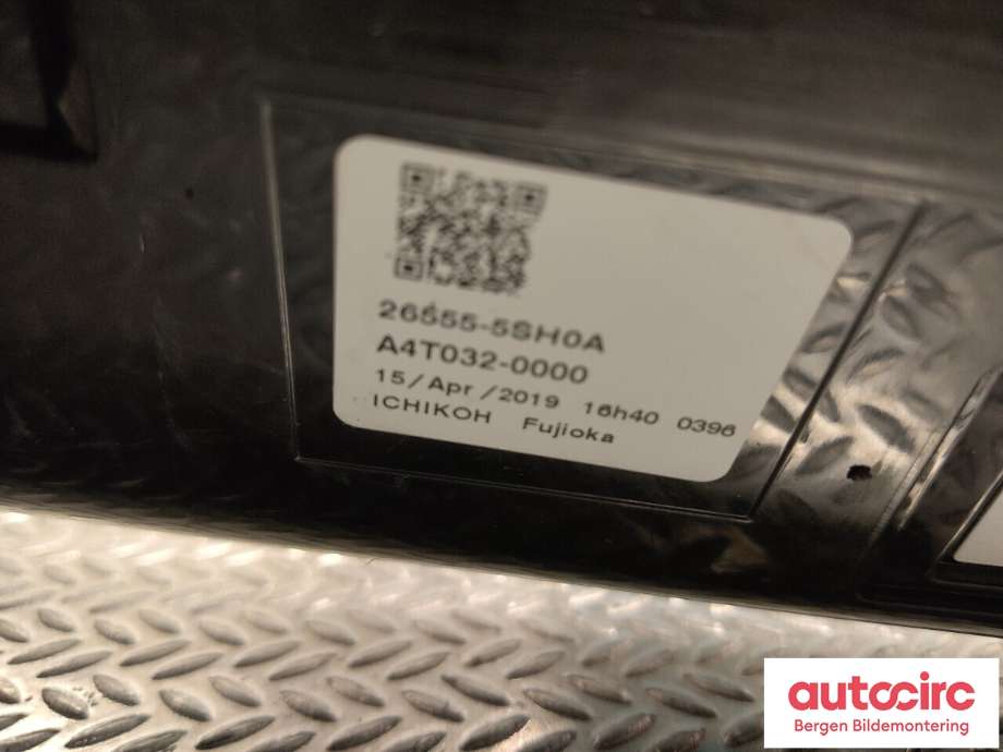Baklykt venstre til Nissan Leaf 2018-->> (Type II)  (NISSAN|265555SH0A|)