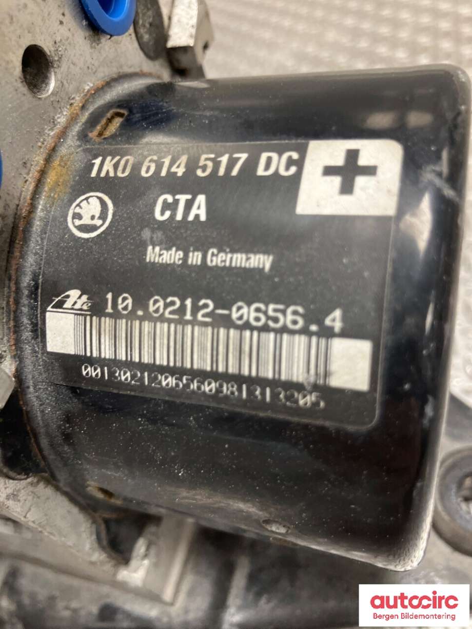 ABS sentral til Škoda Yeti 2009-2013 (Fase 1)  (SKODA|1K0 614 517 DC|)