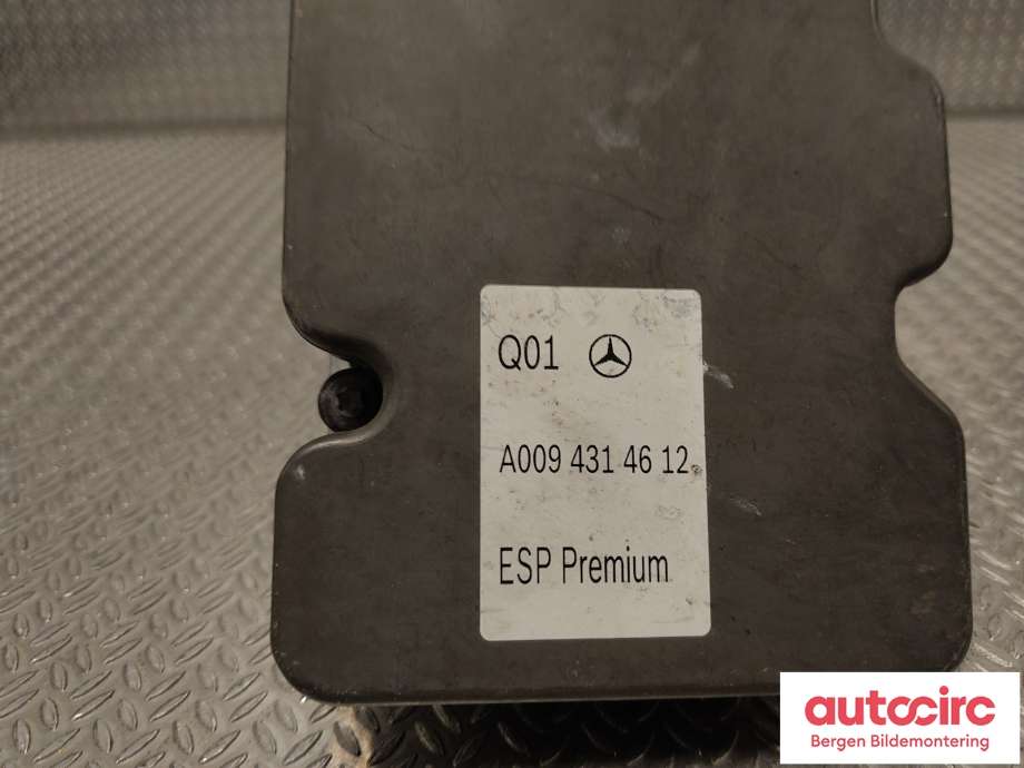 ABS sentral til Mercedes CLA 2013-2019 (C117) (C117) (MERCEDES|A 009 431 48 12|A 000 431 25 00|)
