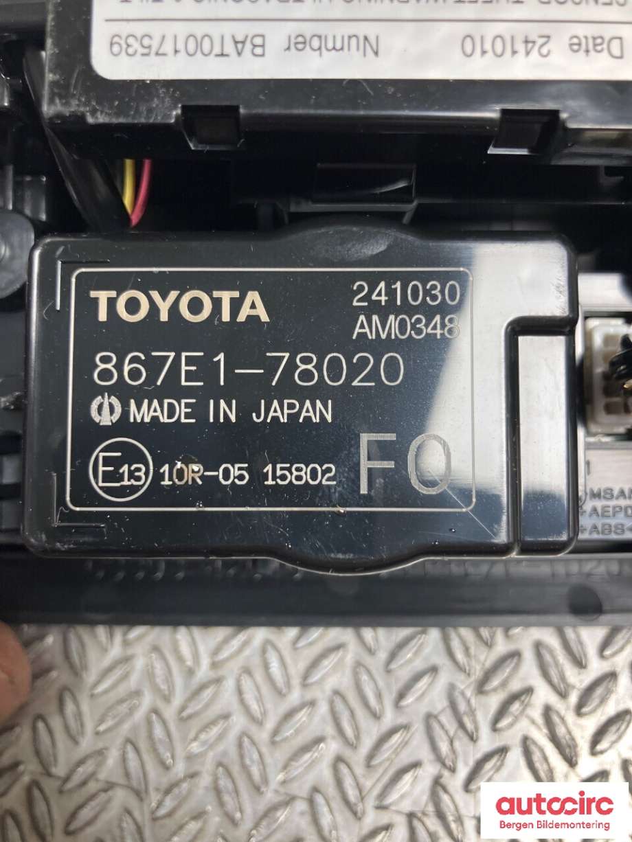 Tak konsoll til Toyota bZ4X 2022-->>  (TOYOTA|8973B42030|)