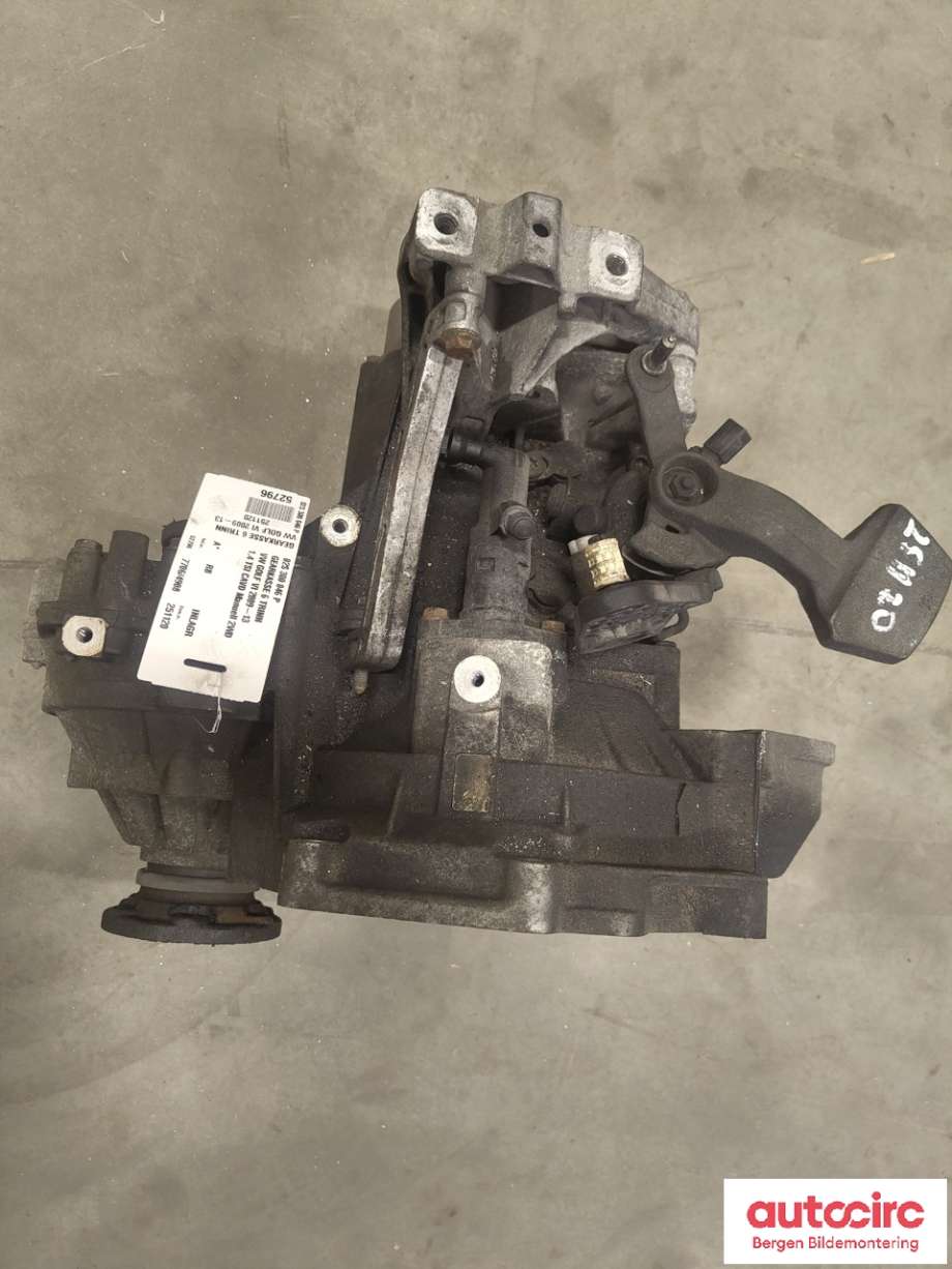Girkasse manuell 6-trinn til VW Golf VI 2008-2012  (VOLKSWAGEN|02S 300 046 P|)