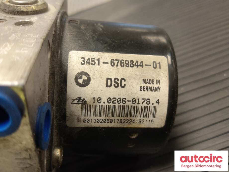 ABS sentral til BMW 1-Serie 2004-2011 (E81/E82/E87/E88) (E81/E82/E87/E88) (BMW|34 51 2 460 516|)