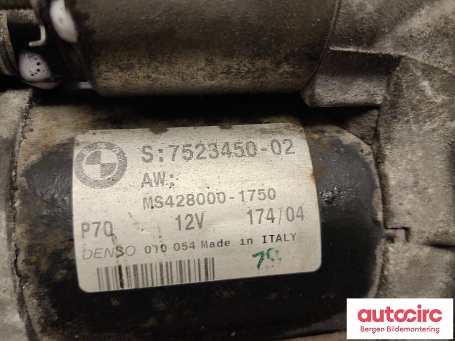 Starter til BMW 1-Serie 2004-2011 (E81/E82/E87/E88) (E81/E82/E87/E88) (BMW|12 41 7 610 341|)