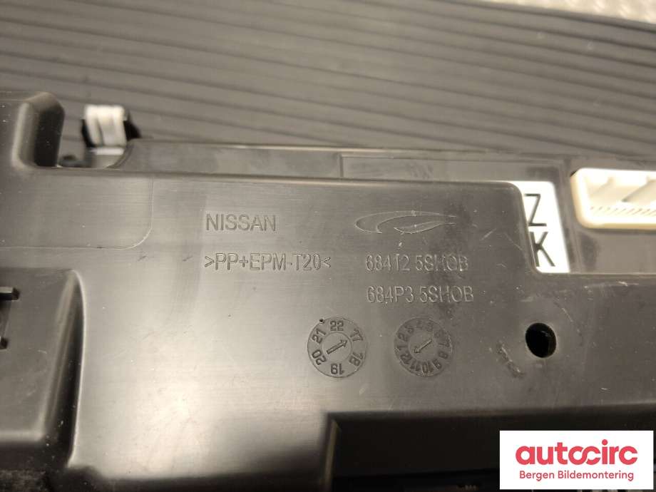 Varmeapparat betjening til Nissan Leaf 2018-->> (Type II)  (NISSAN|275005SE0A|)