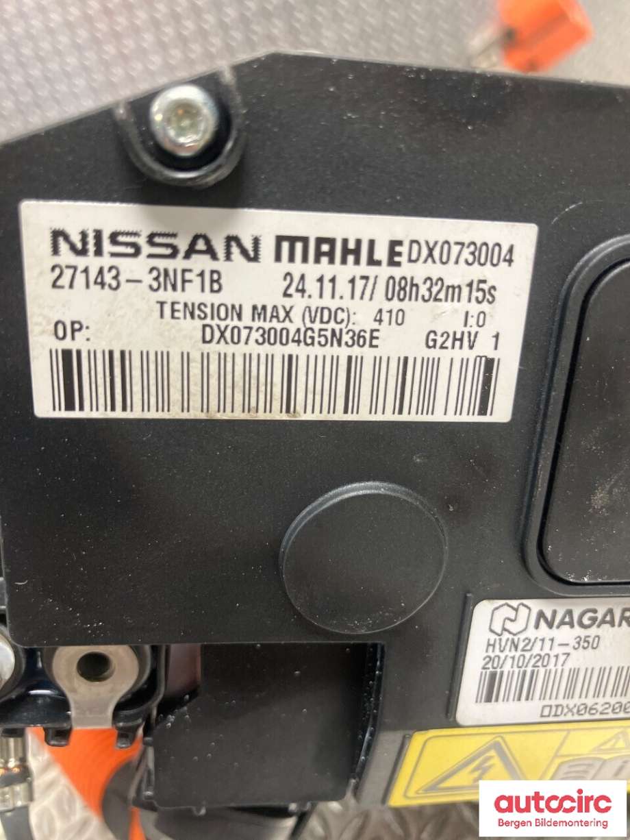 Varmeapparat register til Nissan Leaf 2018-->> (Type II)  (NISSAN|271433NF1B|)
