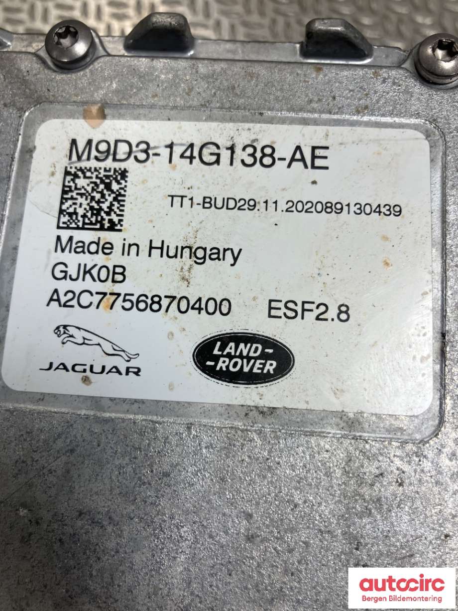 Inverter elbil til Jaguar I-PACE 2018-->>  (JAGUAR|M9D314G138AK|T4K16154|433123463)