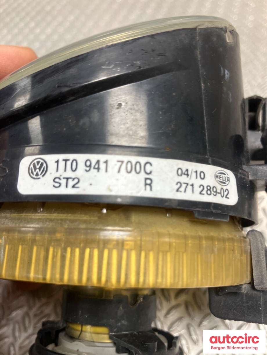 Tåkelykt høyre foran til VW Tiguan 2007-2011 (Type I, Fase 1)  (VOLKSWAGEN|1T0 941 700 C|)