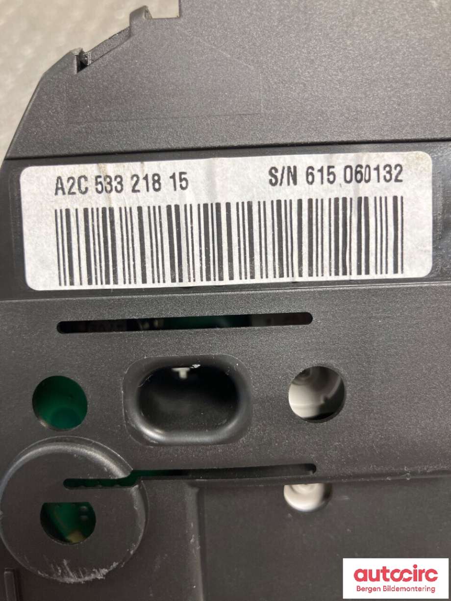 Instrumentpanel til BMW 3-Serie 2005-2011 (E90/E91/E92/E93) (E90/E91/E92/E93) (BMW|62109316119|)