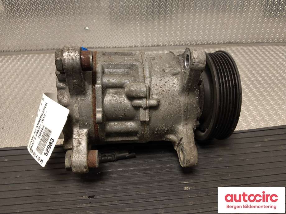 Aircondition kompressor til BMW 3-Serie 2012-2018 (F30/F31/F34) (F30/F31/F34) (BMW|64 52 9 216 467|64 50 6 805 025|)
