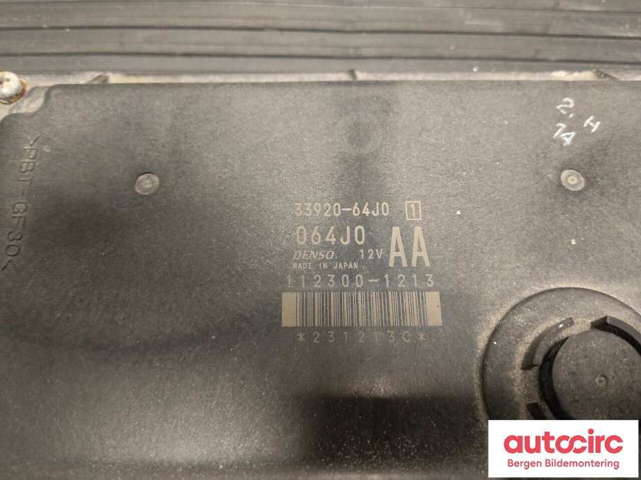 Styreenhet motor til Suzuki Grand Vitara 2005-2015 (Type III) (SUZUKI|33920-64J01|)