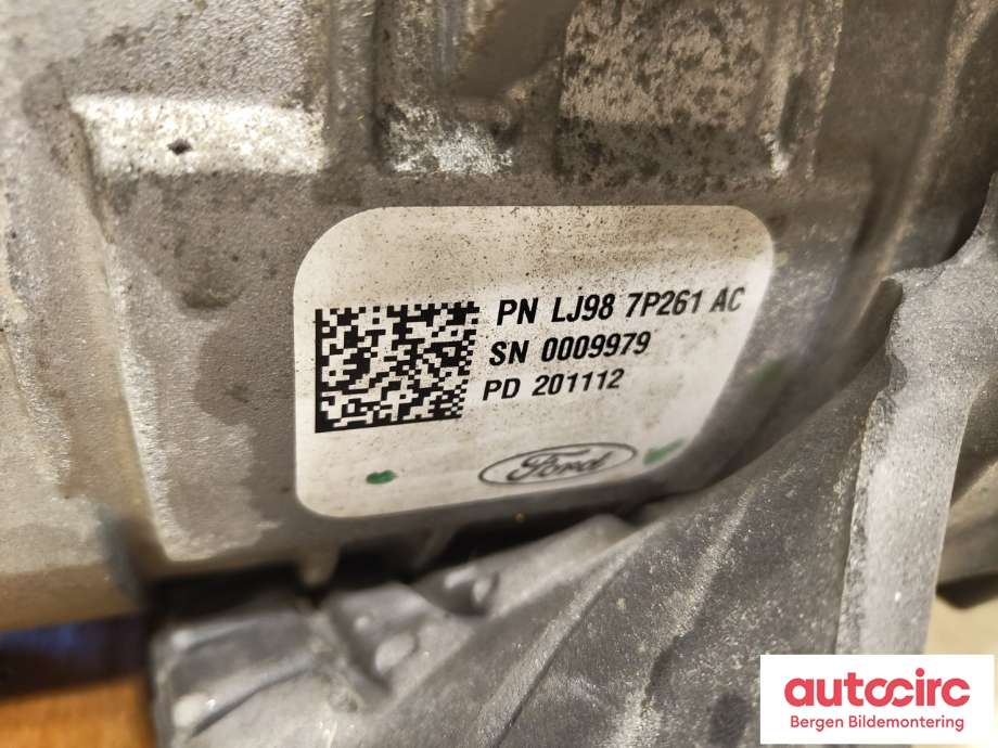 Motor elbil foran til Ford Mustang Mach-e 2020-->>  (FORD (US)|2757027|RMLJ9P-7B000-AA|)