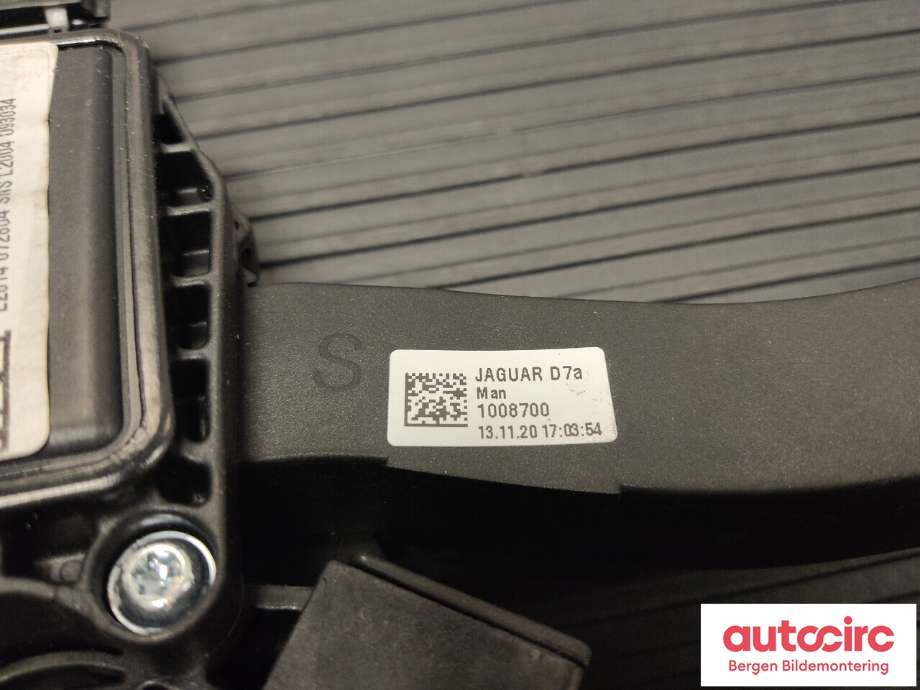 Pedal gass til Jaguar I-PACE 2018-->>  (JAGUAR|J9D39F836AC|J9D1119|)