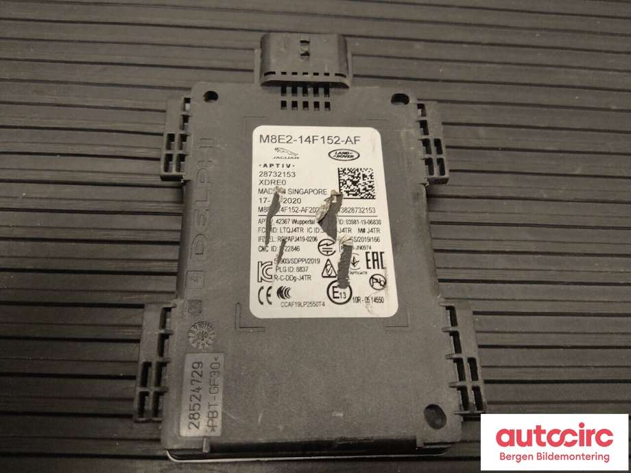 Sensor radar til Jaguar I-PACE 2018-->>  (JAGUAR|M8E214F152AJ|T4K12727|T2R71303)
