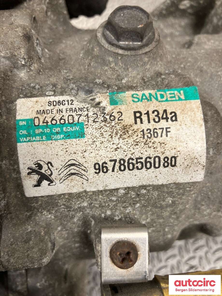 Aircondition kompressor til Citroën DS3 2010-2019 (CITROEN|6453 ZZ|)