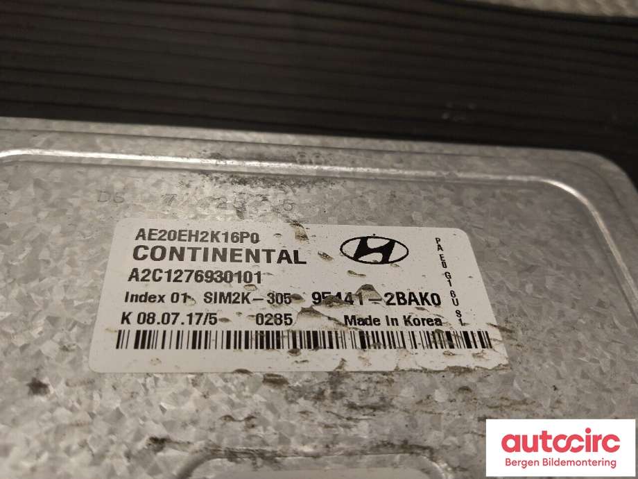 Styreenhet girkasse til Hyundai Ioniq Electric 2016-2019 (Fase 1)  (HYUNDAI|95441-2BAK0|)