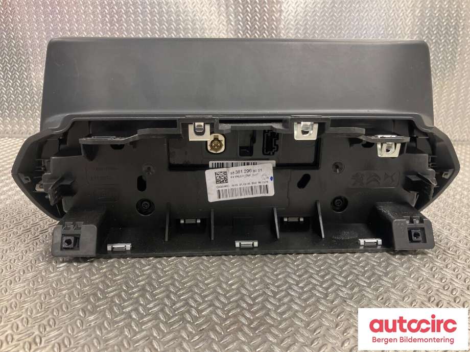 Multimedia display (MCU - Media Controller Unit) til Peugeot 2008 2019-->> (Type II)  (PEUGEOT|98 381 296 80|)