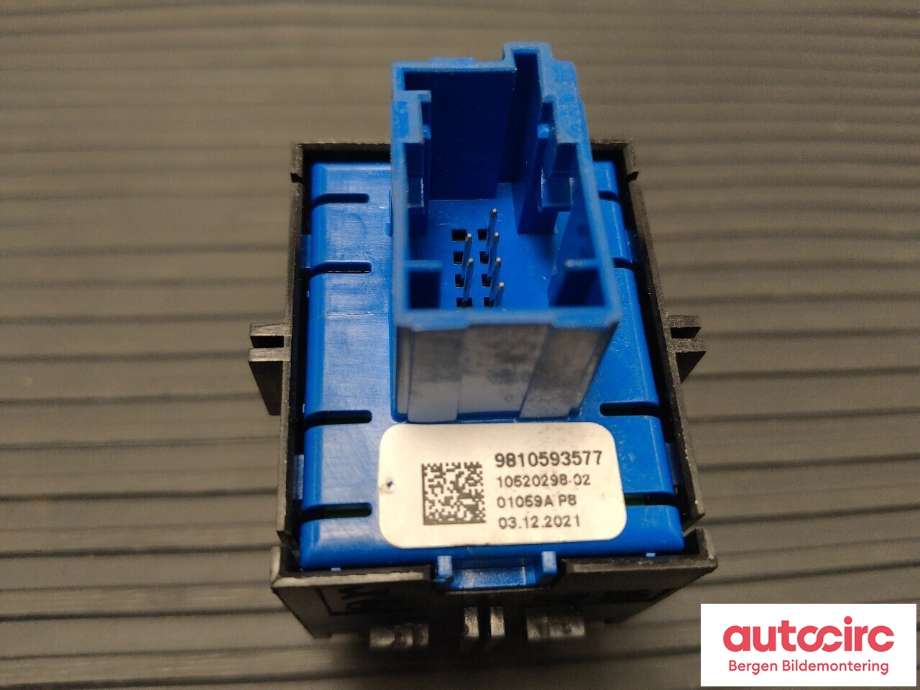 Bryter elektrisk håndbrekk/parkbrems til Peugeot 2008 2019-->> (Type II) (PEUGEOT|98 105 935 VV||98 105 935 77)