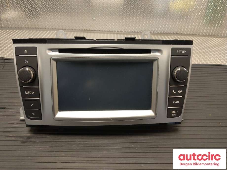 Bilstereo til Toyota Avensis, 2009-2015 (Type III, Fase 1) (TOYOTA|8614005090)