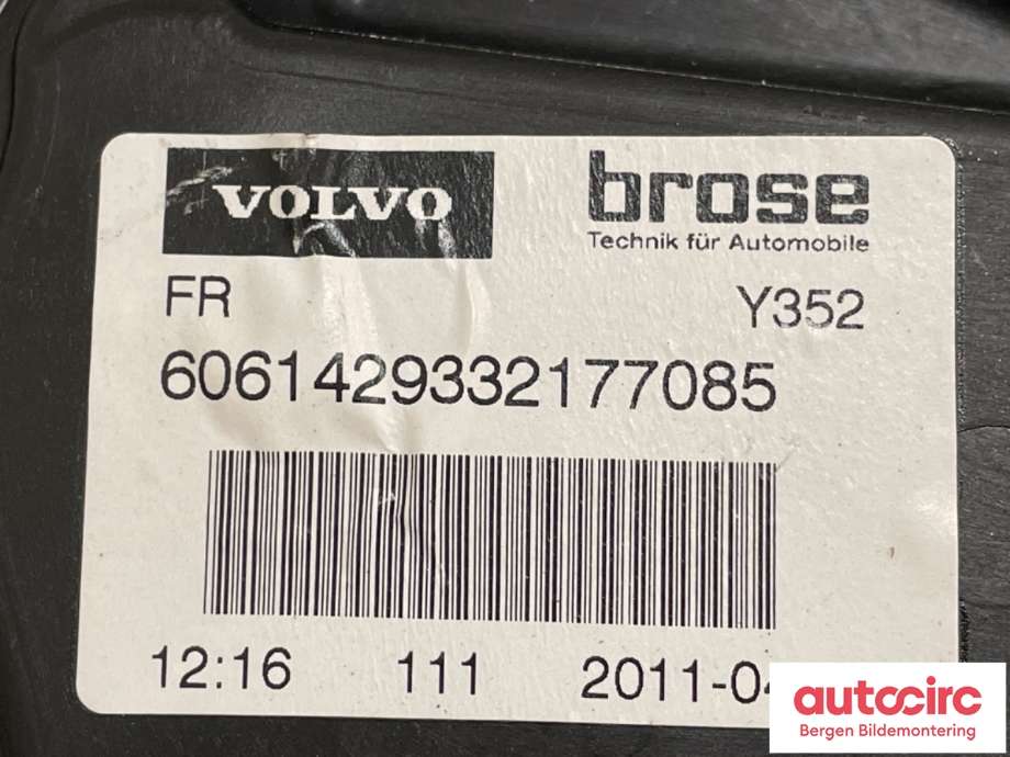 Ruteheis til Volvo V60 2010-2013 (Type I, Fase 1)  (VOLVO|31440786|30784311)