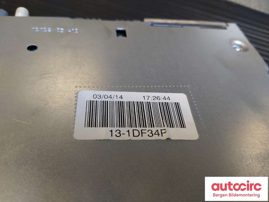 Bilstereo til Peugeot 208 2012-2019 (Type I)  (PEUGEOT||98 067 301 80)