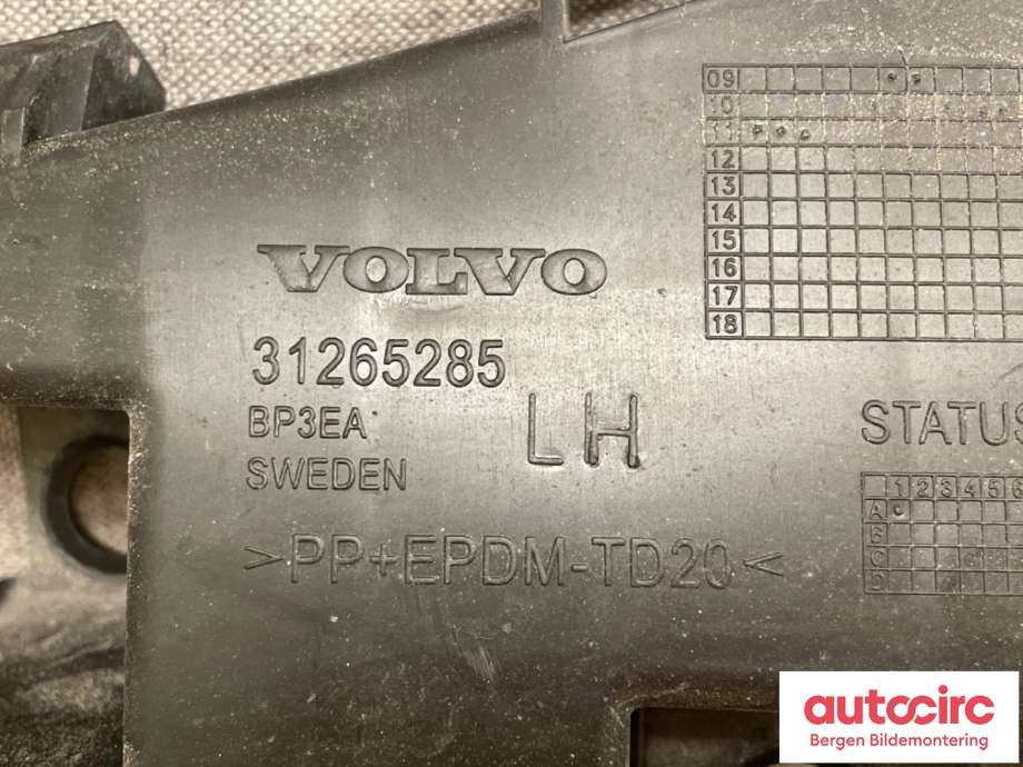Diverse deler til Volvo V60 2010-2013 (Type I, Fase 1)  (VOLVO|31265285|)