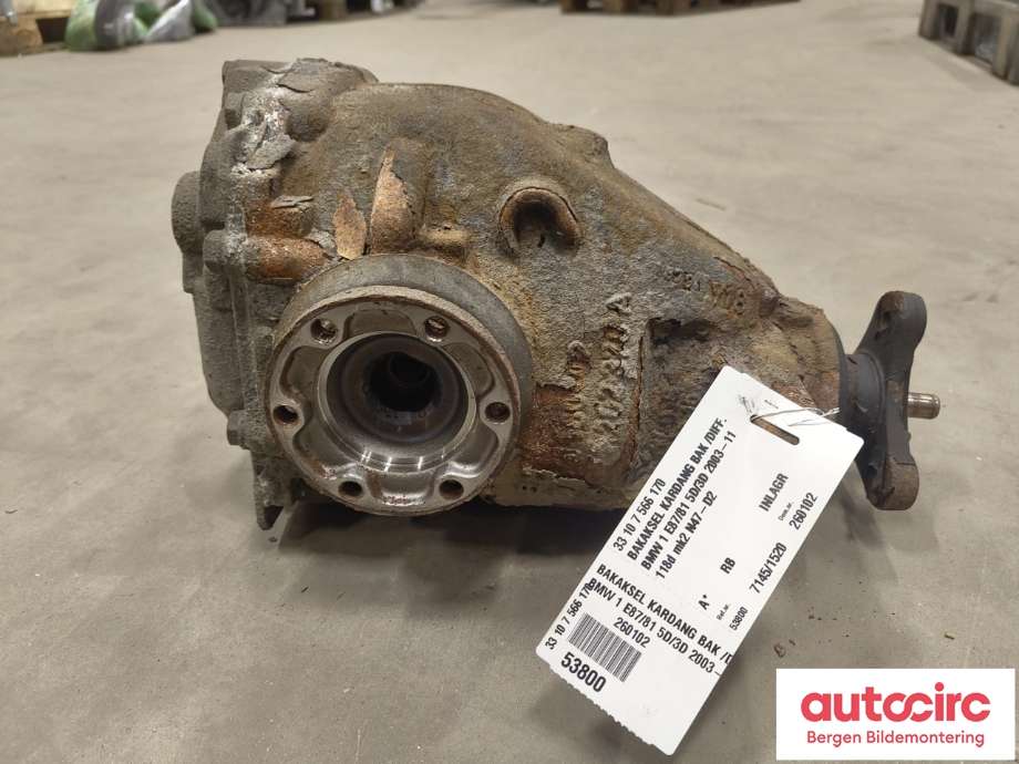Kardang klokke bak til BMW 1-Serie 2004-2011 (E81/E82/E87/E88) (E81/E82/E87/E88) (BMW|33 10 7 566 170|)