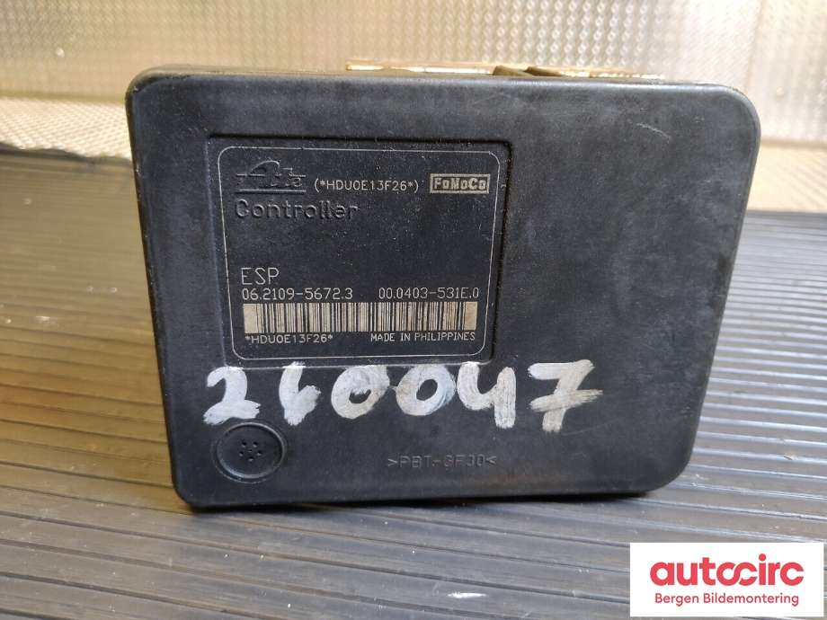 ABS sentral til Ford Fiesta 2008-2012 (Type VI, Fase 1)  (FORD|AV59-2C405-FB|1812481|)