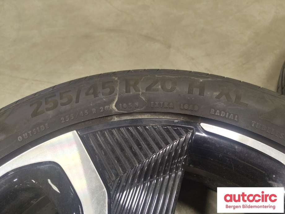 Hjulsett aluminium sommer til Kia EV6 2021-->>  (KIA|CONTINENTAL|255/45R20|)