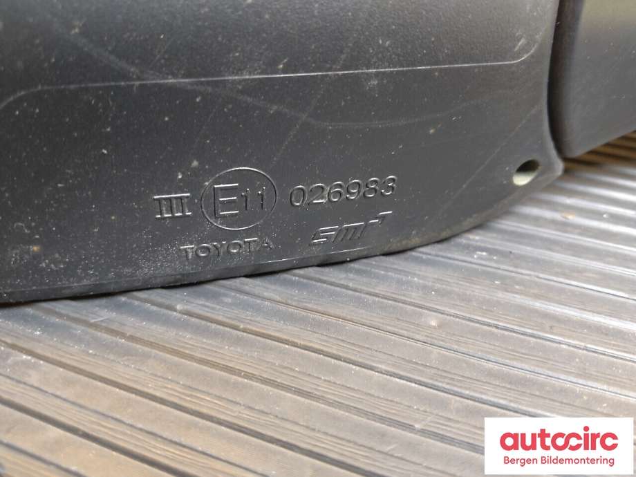 Speil høyre til Toyota Auris 2015-2019 (Type II, Fase 2)  (TOYOTA|8791002F10|)