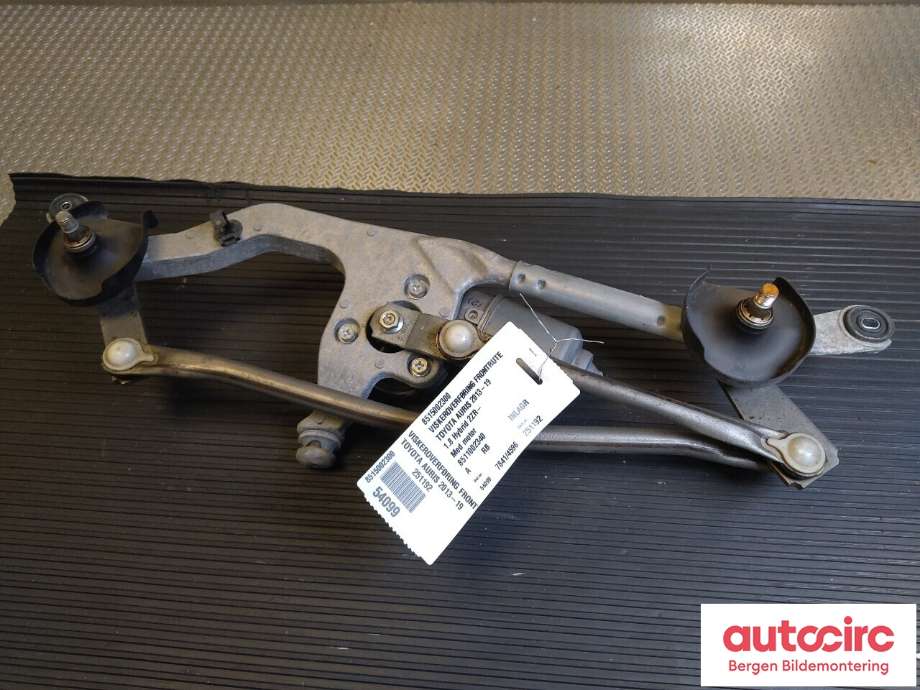 Viskeroverføring til Toyota Auris 2015-2019 (Type II, Fase 2)  (TOYOTA|8515002300|8511002340|)