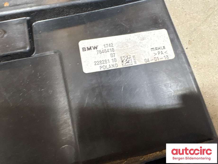 Kjølevifte til BMW 2-Serie 2014-2021 (F22/F23) (F22/F23) (BMW|17 42 7 646 410|)