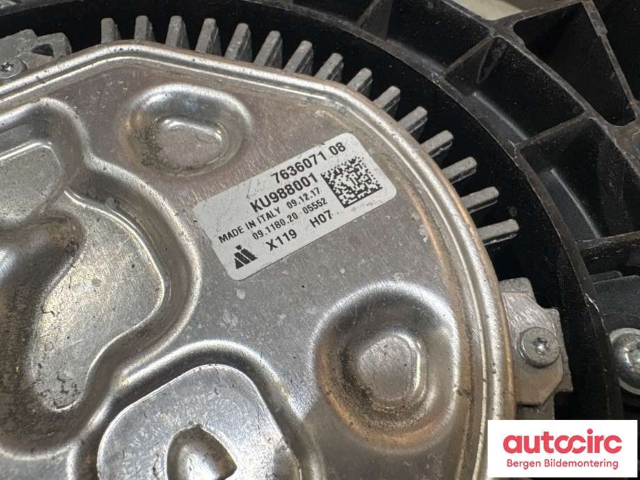 Kjølevifte til BMW 2-Serie 2014-2021 (F22/F23) (F22/F23) (BMW|17 42 7 646 410|)