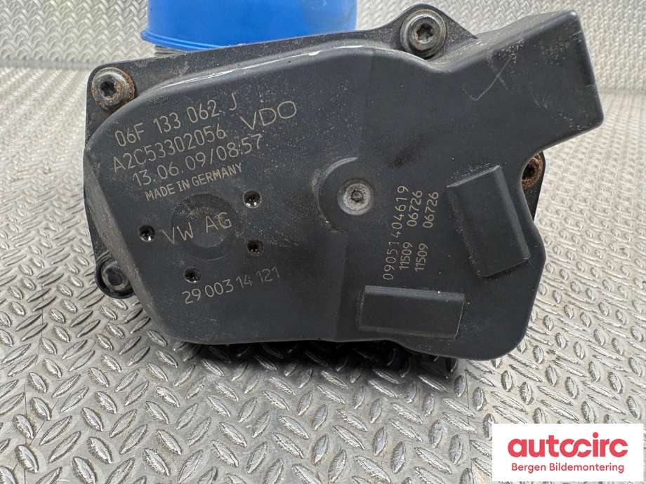 Spjeldhus til Audi A4 2007-2014 (Type IV) (B8) (B8) (AUDI|06F 133 062 AK|06F 133 062 T|)