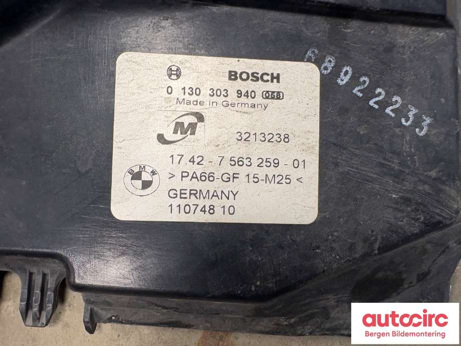 Kjølevifte til BMW 1-Serie 2004-2011 (E81/E82/E87/E88) (E81/E82/E87/E88) (BMW|17 42 5 A3F 103|17 42 5 A3F 104|)