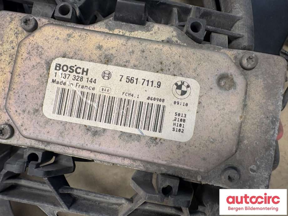 Kjølevifte til BMW 1-Serie 2004-2011 (E81/E82/E87/E88) (E81/E82/E87/E88) (BMW|17 42 5 A3F 103|17 42 5 A3F 104|)