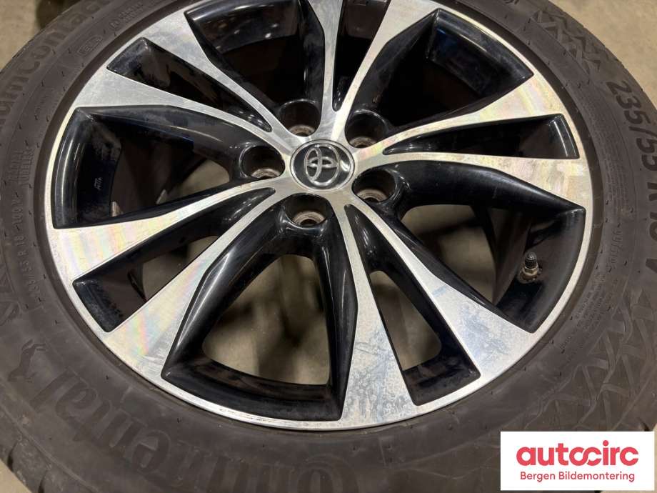 Hjulsett aluminium sommer til Toyota RAV4 2013-2015 (Type IV, Fase 1) (TOYOTA|4261142561|)