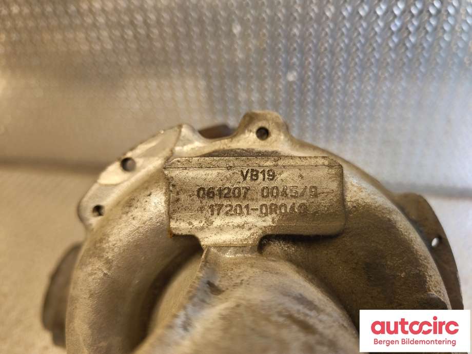 Turbo til Toyota Avensis 2003-2008 (Type II)  (TOYOTA|172010R040|)