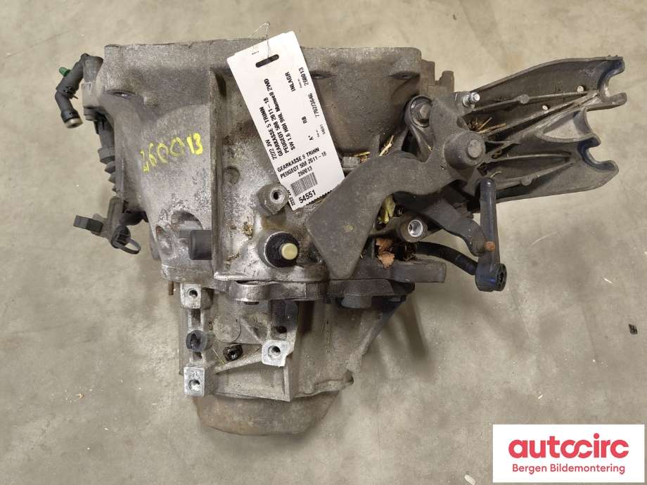 Girkasse manuell til Peugeot 508 2011-2014 (Type I, Fase 1)  (PEUGEOT|2222 JW|)