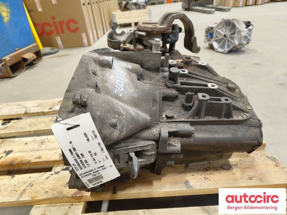 Girkasse manuell 6-trinn til Citroën Jumpy 2007-2016 (Type II)  (CITROEN|2222 ZP|16 364 163 80|)