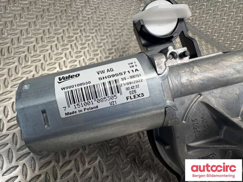 Viskermotor bakrute til VW ID.4 2020-->> (VOLKSWAGEN|5H0 955 711 C|5H0 955 711 A|)