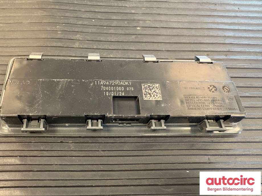 Taklyspanel til Audi Q4 e-tron 2021-->>  (AUDI|11A 947 290 A|)