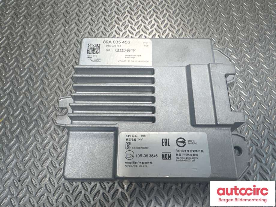 Styreenhet diverse til Audi Q4 e-tron 2021-->>  (AUDI|89A 035 456|)