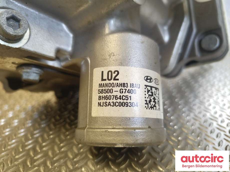 ABS sentral til Hyundai Ioniq Electric 2019-->> (Fase 2)  (HYUNDAI|58500G 7400|)