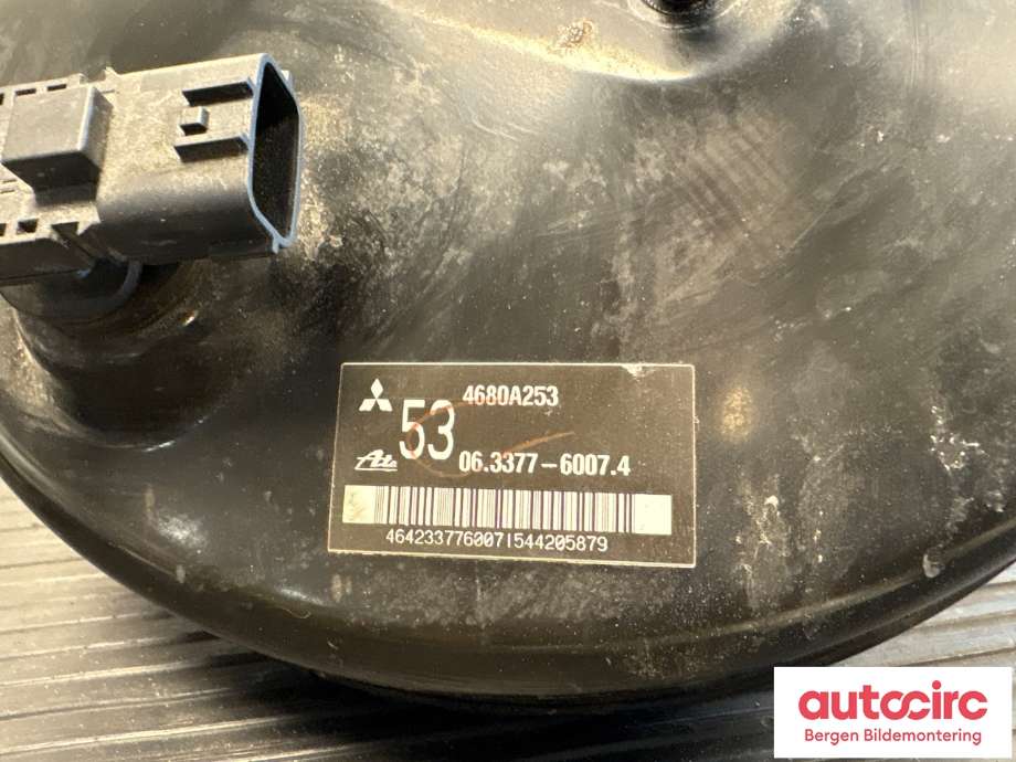 Bremsekraft-forsterker til Mitsubishi Outlander 2012-2015 (Type III, Fase 1)  (MITSUBISHI|4630A359|)