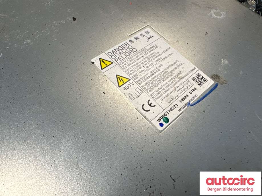 Batterilader (OBC - On Board Charger) til Mitsubishi Outlander 2012-2015 (Type III, Fase 1)  (MITSUBISHI|9481A013|)